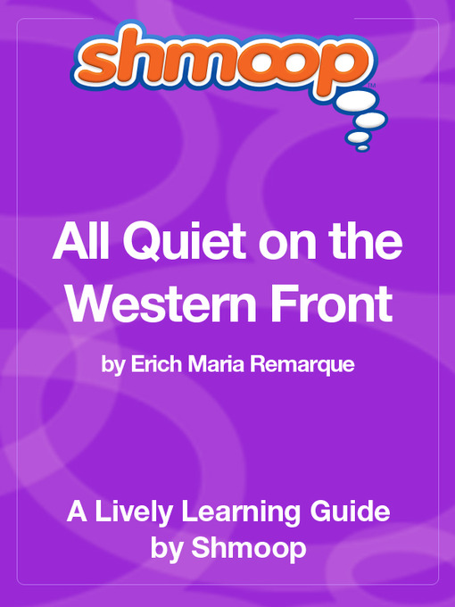 Title details for All Quiet on the Western Front by Shmoop - Available